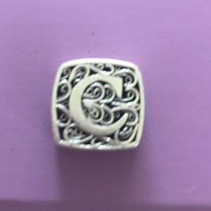 Lori Bonn Initial “C” Slide Charm